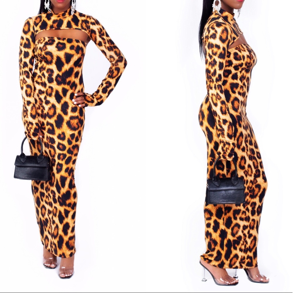 Leopard dress